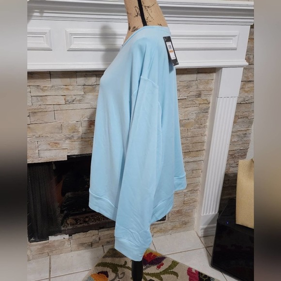 Under‎ Armour light blue rival Terry crew sweatshirt plus size 3X new!!! - Picture 2 of 7